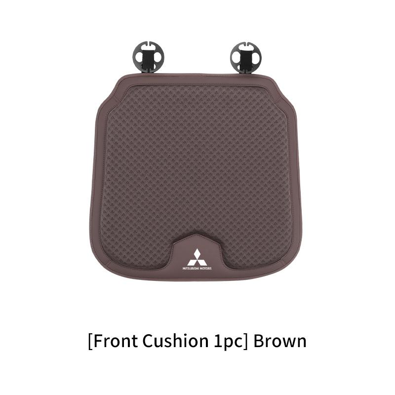 xkhr10 Car Rear Front Seat Cover Anti-slip Pad Protect Seat Mat Ice Silk Cushion For Mitsubishi Lancer ASX Pajero Mirage Attrage