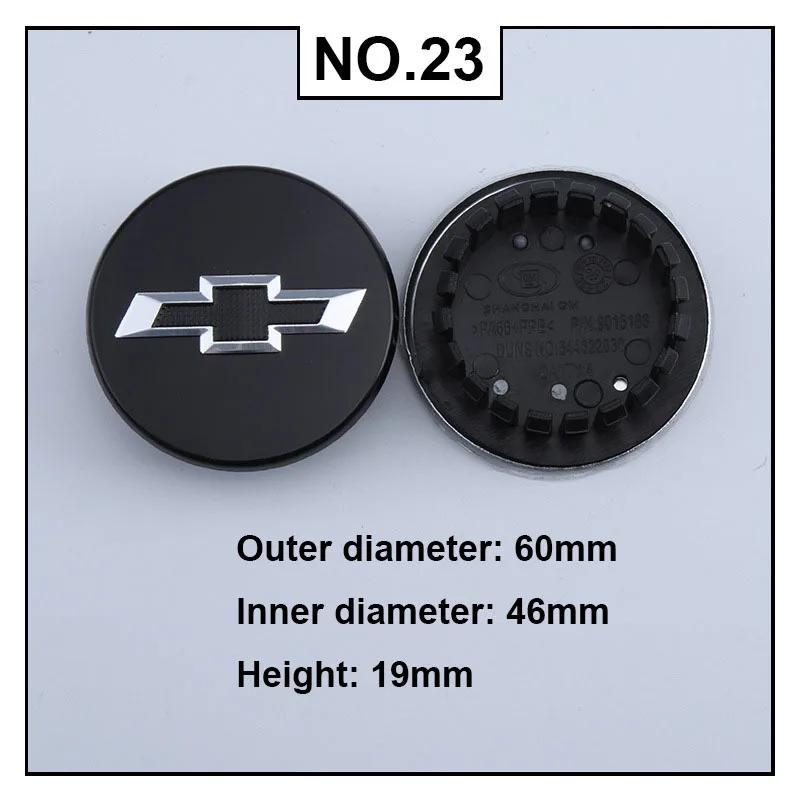 AABHM1 for Chevrolet MALIBU XL AVEO CAPTIVA CRUZE IMPALA LACETTI Sail SILVERADO 53mm 60mm Car Wheel Center Hub Caps