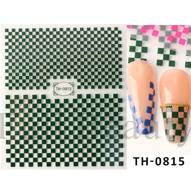 New nail art stickers ins European and American Halloween Dark Spider Ghost Thin Tough Adhesive Nail Stickers