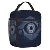 Odin's Eye Insulated Lunch Bag for Work School Raven Norse God Portable Cooler Thermal Lunch Box Women Kids