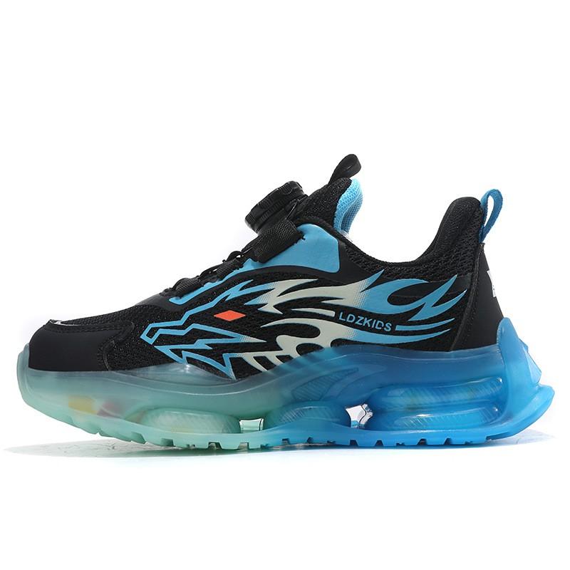 Boys Breathable Mesh Sneakers Lightweight Cushioned Running Shoes Kids Ages 7-16