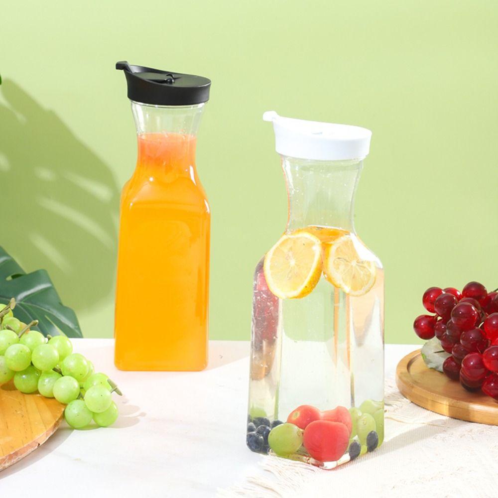 32OZ 1000ML Juice Carafe Plastic Juice Container High Quality Drink Pitchers  for Fridge