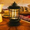 Outdoor Camping Lights Retro Camping Lights Horse Lanterns Rechargeable Portable Tent Lights Camp Lights Lighting Hanging Lights
