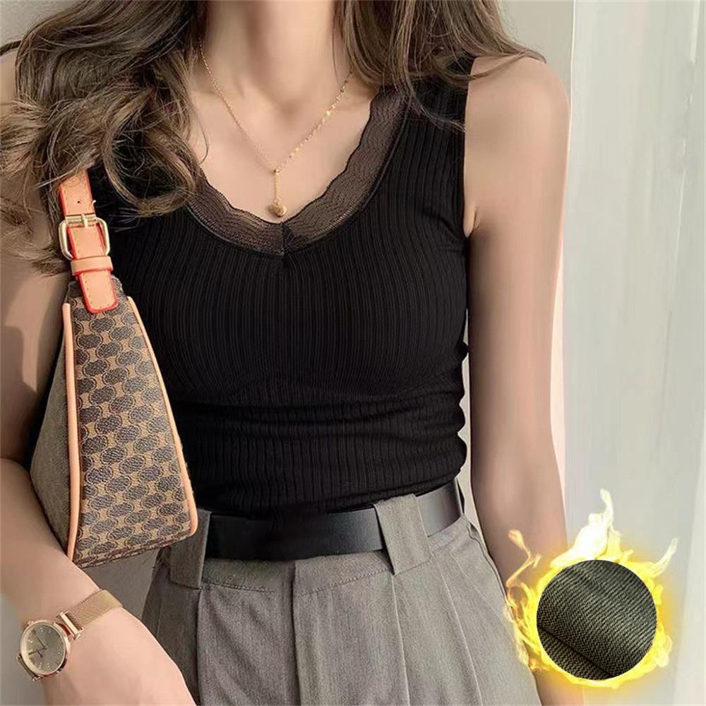 Зимняя одежда Терморубашка Нижнее белье Модный теплый топ для женщин