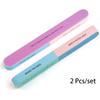 2 Pcs/set Nail Spong Files Professional File 7 Sides Sanding Buffer Block Nail Buffer For Nail Polishing Manicure Tool
