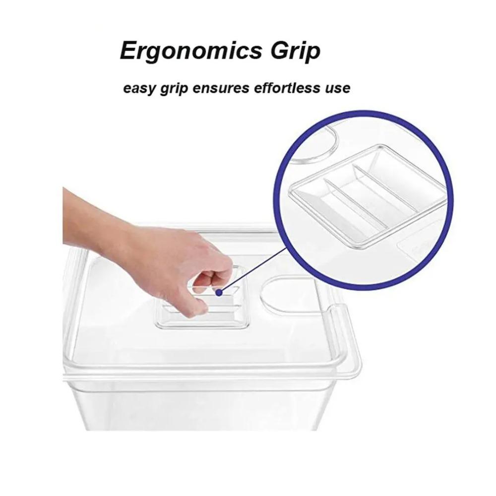 6L Sous Vide Culinary Water Tank Transparent Vacuum Tank  Sous-Vide Machine