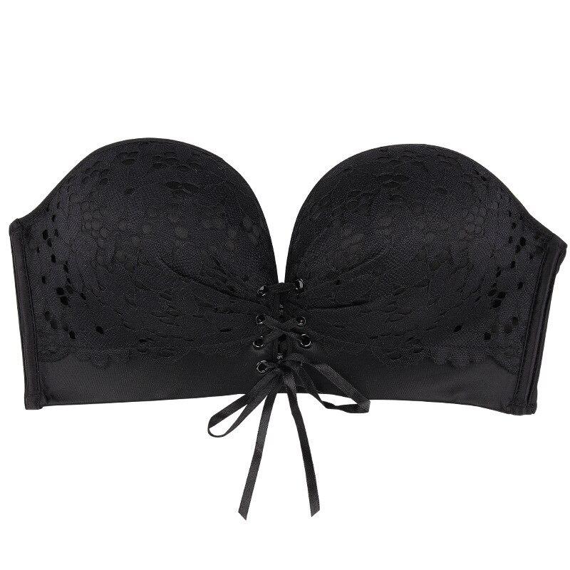 Бюстгальтеры с половиной чашки для женщин, невидимый бюстгальтер пуш-ап без бретелек, свадебный бюстгальтер с открытой спиной, женские бюстгальтеры с мягкой прокладкой без косточек