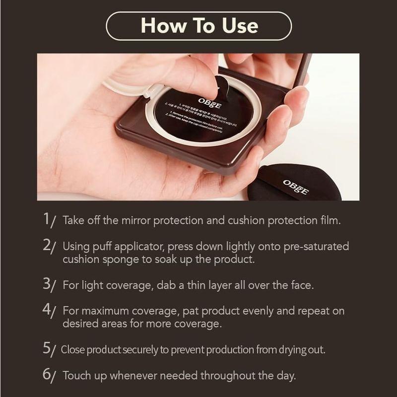 OBgE - Perfect Homme Cushion - 3 Colors