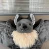 Горячие 25 см Милые Серые Летучие Мыши Плюшевые Игрушки Милые Мягкие Набивные Куклы для Декора Комнаты Ребенка Подарок на День Рождения Рождество