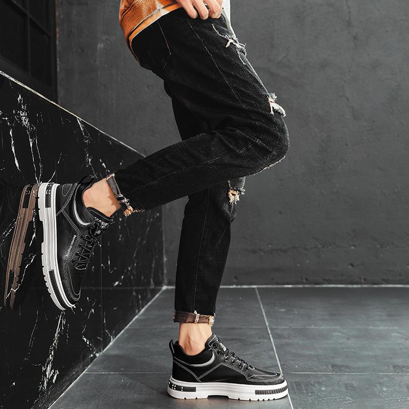 Fashion High-top Casual Shoes In Autumn and Winter, Youthful Personality, Men's Wild Tide Shoes