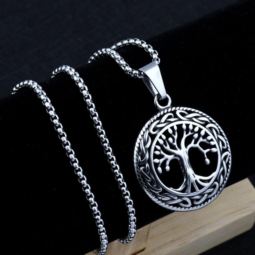 Модное брендовое ожерелье из титановой стали, Мужские модные украшения, Подвеска из титановой стали