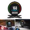 P15 OBD2 Автомобильный HUD-дисплей на лобовое стекло Температура воды / Скорость автомобиля / Напряжение