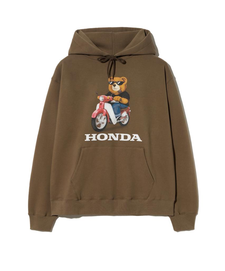 Худи Honda Bear Коричневое