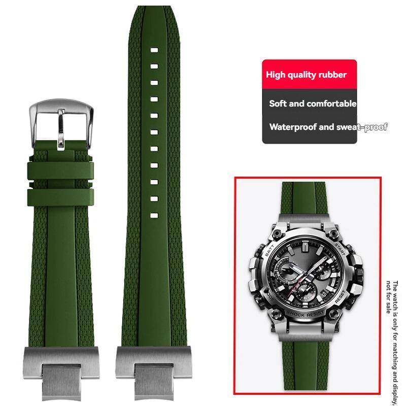 Для Casio G-SHOCK серия 5672 MTG-B3000 модифицированные модные аксессуары ремешка для часов со быстросъемным креплением из фторкаучука