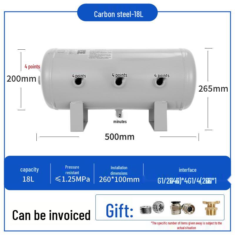 Compact Air Tanks 2L-60L - Ideal for Compressors and Vacuum Systems