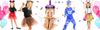 Barbie Pink Princess Carnival Costume Set with Gold Crown