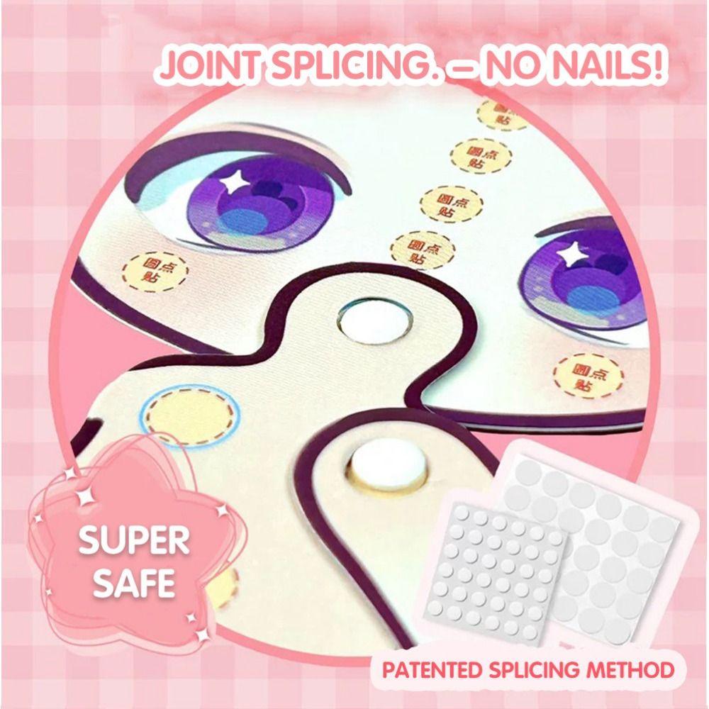 Мультяшный набор для переодевания своими руками, 3D-дизайн, 3D-одевание, бумажные куклы, родитель-ребенок