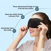 3D Sleep Strong Shading Eye Mask Natural Sleeping Eye Mask Soft Portable Eyepatch Eye Patch Women Men Blindfold Travel Eyepatch