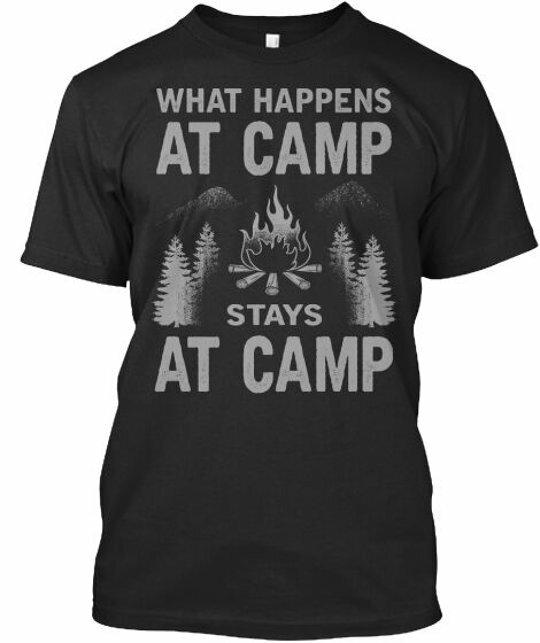 What Happens At Camp Stays Premium T-Shirt