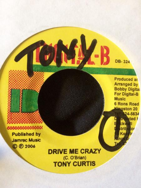 7-дюймовая пластинка TONY CURTIS Drive Me Crazy DB324 1994 Ямайка Регги Ска Даб Б/у