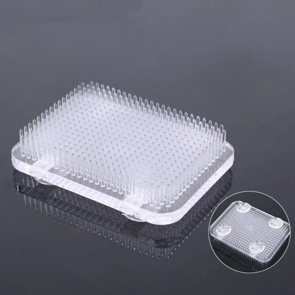 Round Flower Arranger Rectangle Pin Frog Holder Creative Fixed Arranging Tool  Flower Arranging