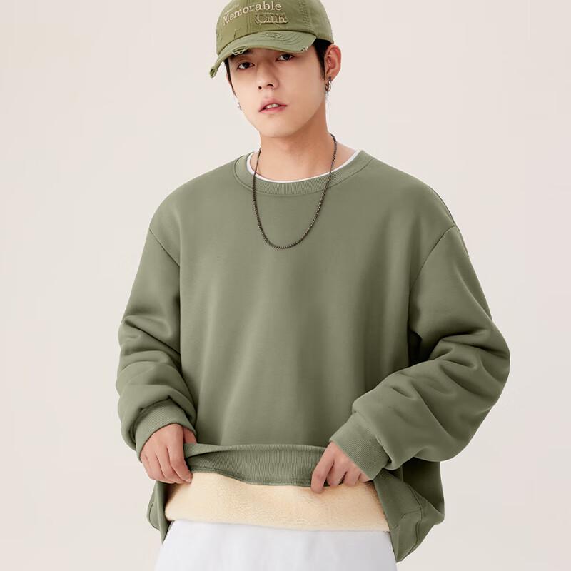 MINISO Мужской свитшот с флисовой подкладкой 'Год Змеи'