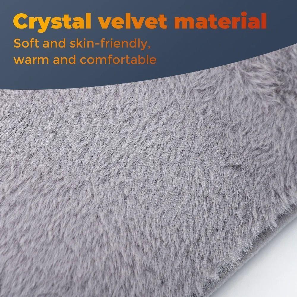 Low-Voltage USB Charging Waist Belt Skin-Friendly Plush Fabric Graphene Heater Body Thermal Care