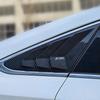 Для Hyundai Sonata 9-го поколения 2015 2016 2017 - Пластик ABS Заднее окно Четверть Жалюзи Накладка Боковое Вентиляционное Отверстие Автомобильные Клейкие Аксессуары