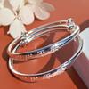 S999 Full Silver Anniversary Safe Baby Bracelet Baby Full Month 100 Days Old Pure Silver Bracelet 61 Children's Day Gift