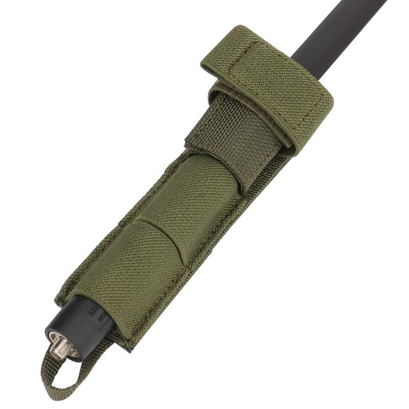 Tactical Radio Antenna Holder with Molle System
