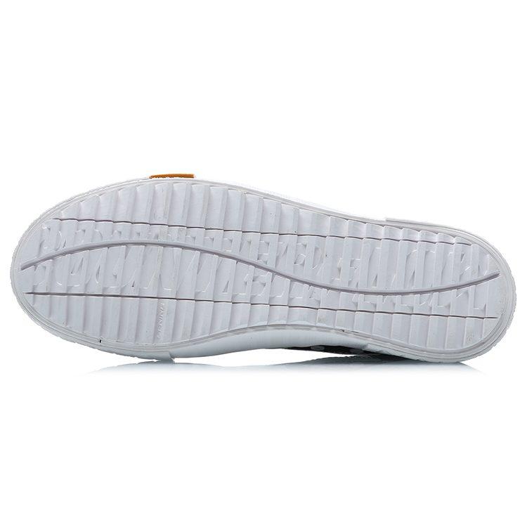 Li Ning Классические Высокие Кеды из Холста X Disney 'Бело-Черный' AGCR179-3