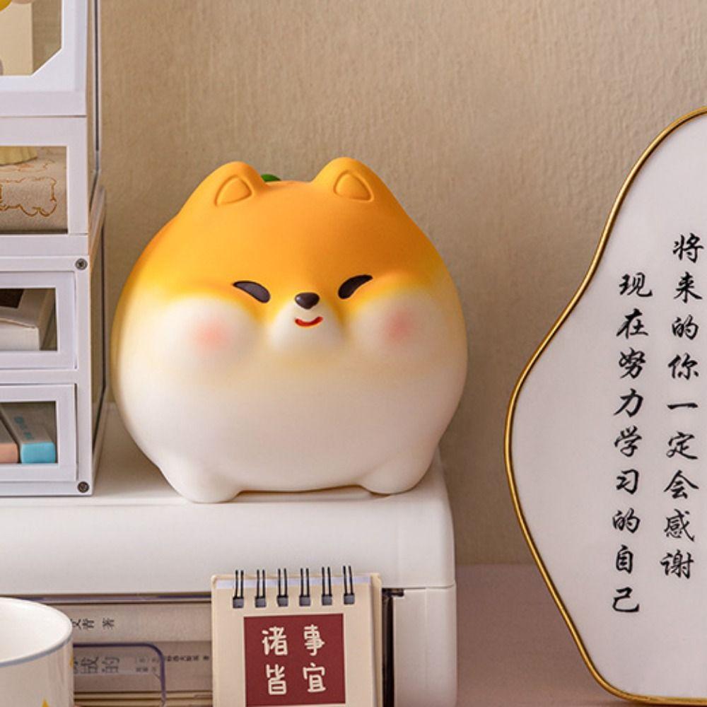 Resistant Fall Cartoon Dog Money Box Large Capacity Money Boxes Piggy Bank  Home Decoration