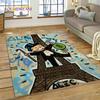 Game Dollar Monopoly Cartoon Money Carpet Rug for Bedroom Living Room Home Sofa Decoration,Children Game Large Decor Floor Mat