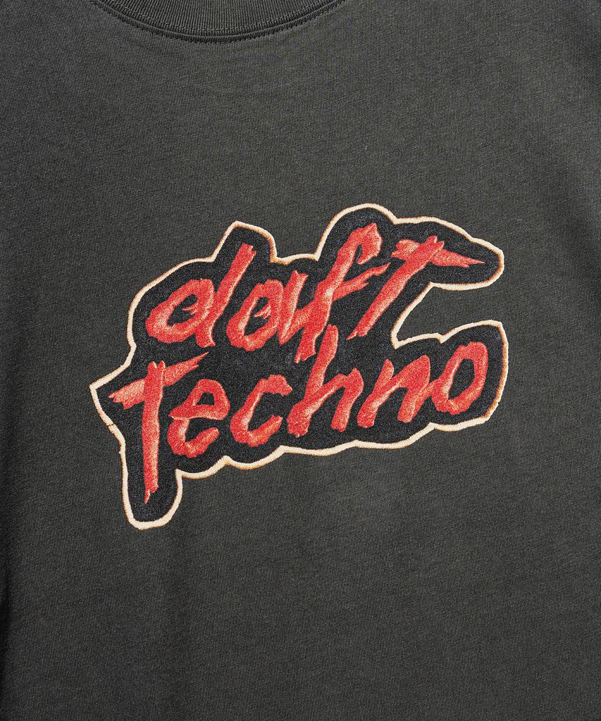 VASTIC Daft Techno Футболка_Угольный