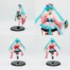 ПВХ модель-украшение Hatsune Miku с длинными волосами в кимоно для коллекционеров и декора