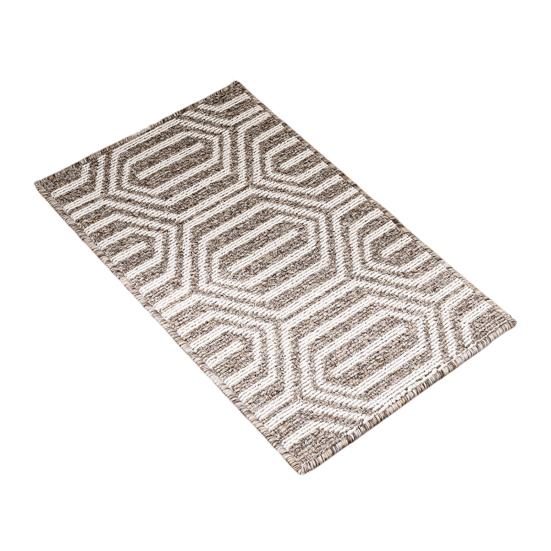 Коврик для пола Низкий профиль Геометрический Впитывающий Влагу Коврик для двери Пылезащитный Противоскользящий Улучшенный