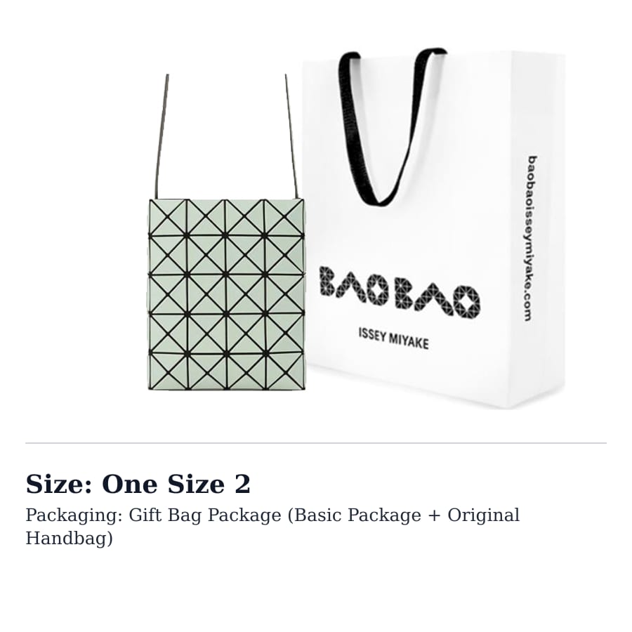 ISSEY MIYAKE Polyvinyl Chloride Resin Shoulder Bag, Crossbody Bag Regular Women's Fruit Green BB31-AG546-61