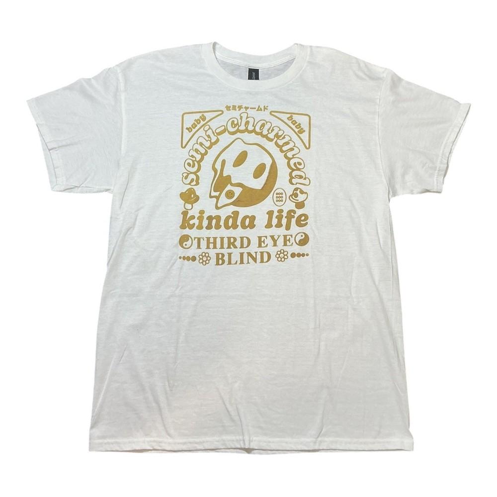 Third Eye Blind SemiCharmed Kinda Life Graphic TShirt White Mens Large Unisex T-Shirt