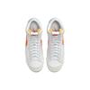 Nike Кроссовки мужские Nike Blazer Mid 77 Pro Club Remastered - Белый Оранжевый Безопасный Парусный Светло-Серебристый DQ7673-103