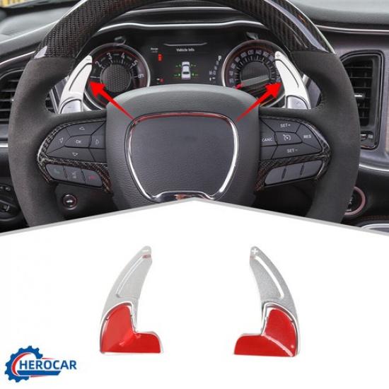 Steering Wheel Shift Paddle Shifter Extension for Dodge Charger/Challenger 15+