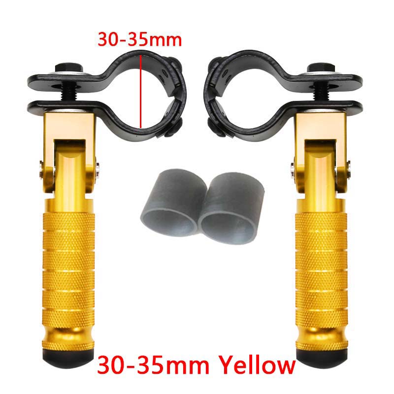 22-27/30-35mm Clamp CNC Aluminum Motorcycle Part Universal Pedals Folded Footrest Footpeg Motorcycles ,Mopeds,Scooters,bicycle