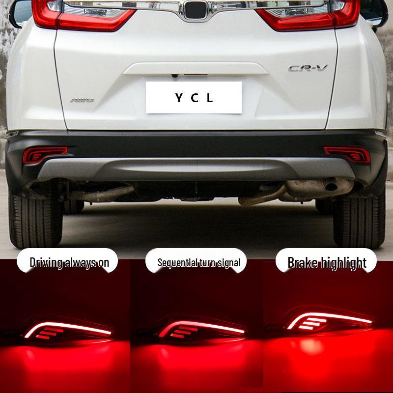 Подходит для Honda CRV 18-20, Задний бампер, Последовательный указатель поворота, Стоп-сигнал