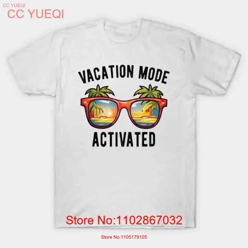 Vacation Mode Activated Made In Australia T Shirt S 5xl Vintage Streetwear Unisex Comfortable Homme Fashion Stretched