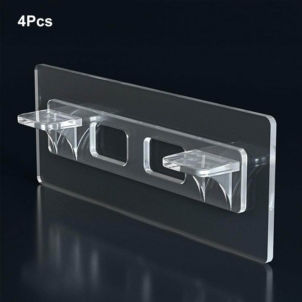 Xiaomi 4Pcs Self Adhesive Shelf Support Pegs Cabinet Shelf Bracket for Kitchen Book Shelves Closet Clapboard