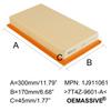 7T4Z-9601-A Engine Air Filter For Ford  Edge Explorer Flex Fusion Taurus Aviator Lincoln MKS MKX MKZ Mazda 6 CX-9 Mercury Sable