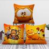 The Cushion Cover Comfortable Soft Pillow Case For Sofa Cute Living Room Home G-Garfields Cartoon Office Decor Protective Covers