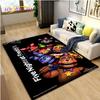 Horror Bear Night Game Carpet for Living Room Bedroom Rug Kitchen Kids Door Unslip Floor Mat Birthday gift photography props Rug
