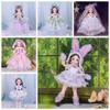 Fashion Doll Princess Dress Cute 1/6 Dress Up Doll DIY Clothes 30cm Dolls Clothes  BJD Doll