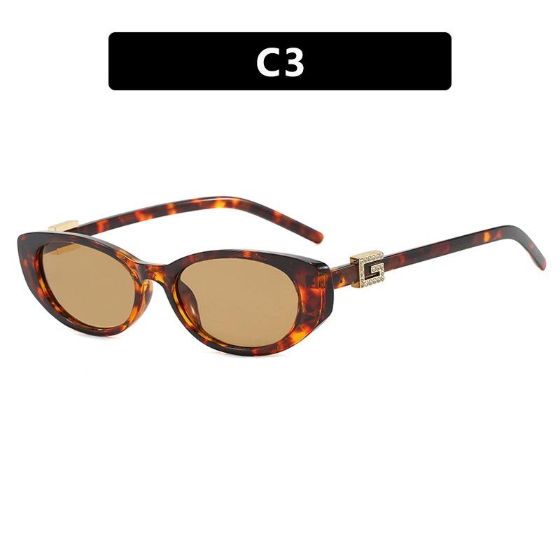 New Vintage Trend Cat Eye Sunglasses Women Men Small Frame Fashion Sun Glasses Travel Driving Shopping Male Female Glasses Uv400