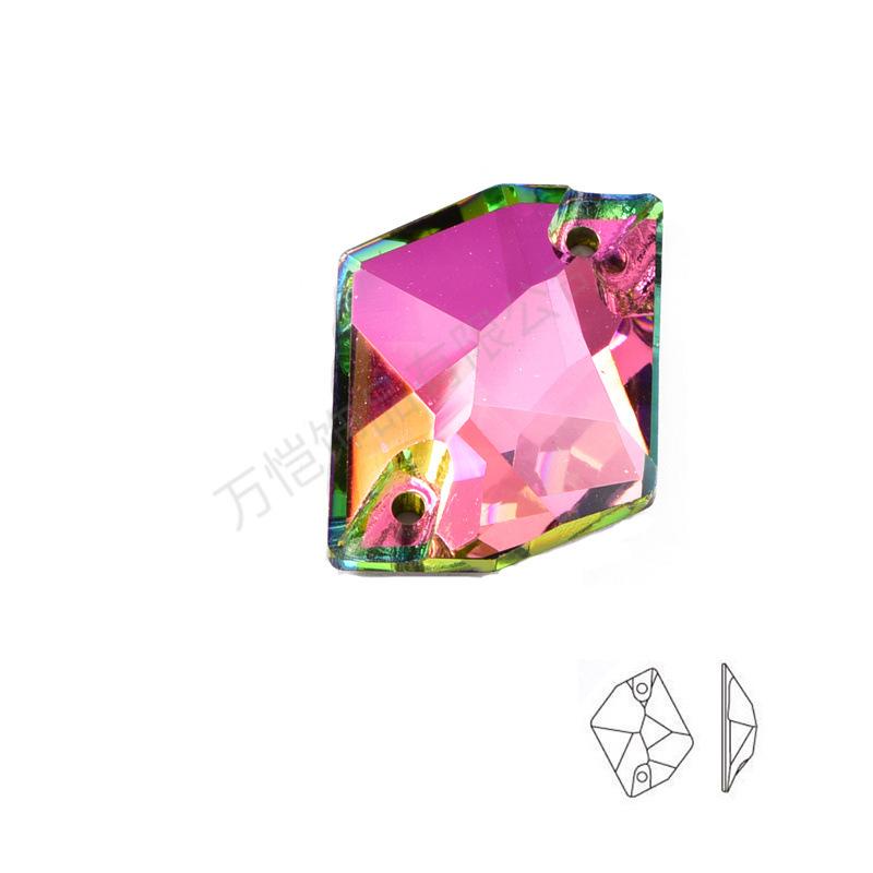 Высококачественная имитация австрийского стекла особой формы K9 Ручная швейная дрель Diy Beauty Polygon Аксессуары для одежды Аксессуары